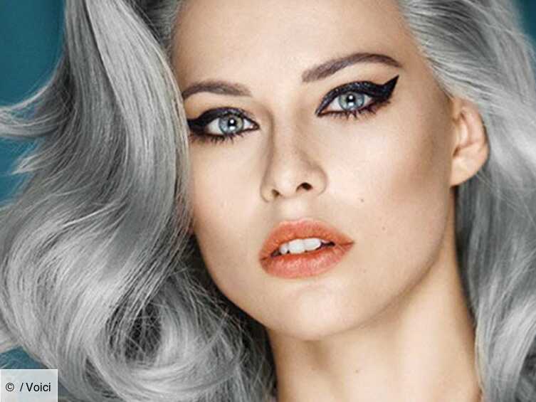Cheveux gris